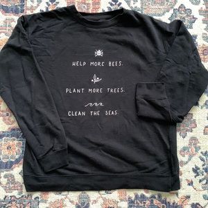 Clean the seas sweatshirt